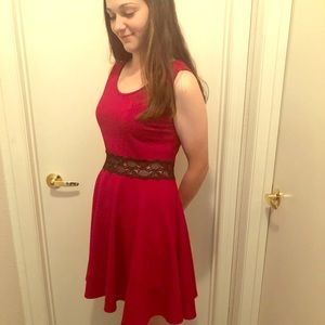 Beautiful red dress